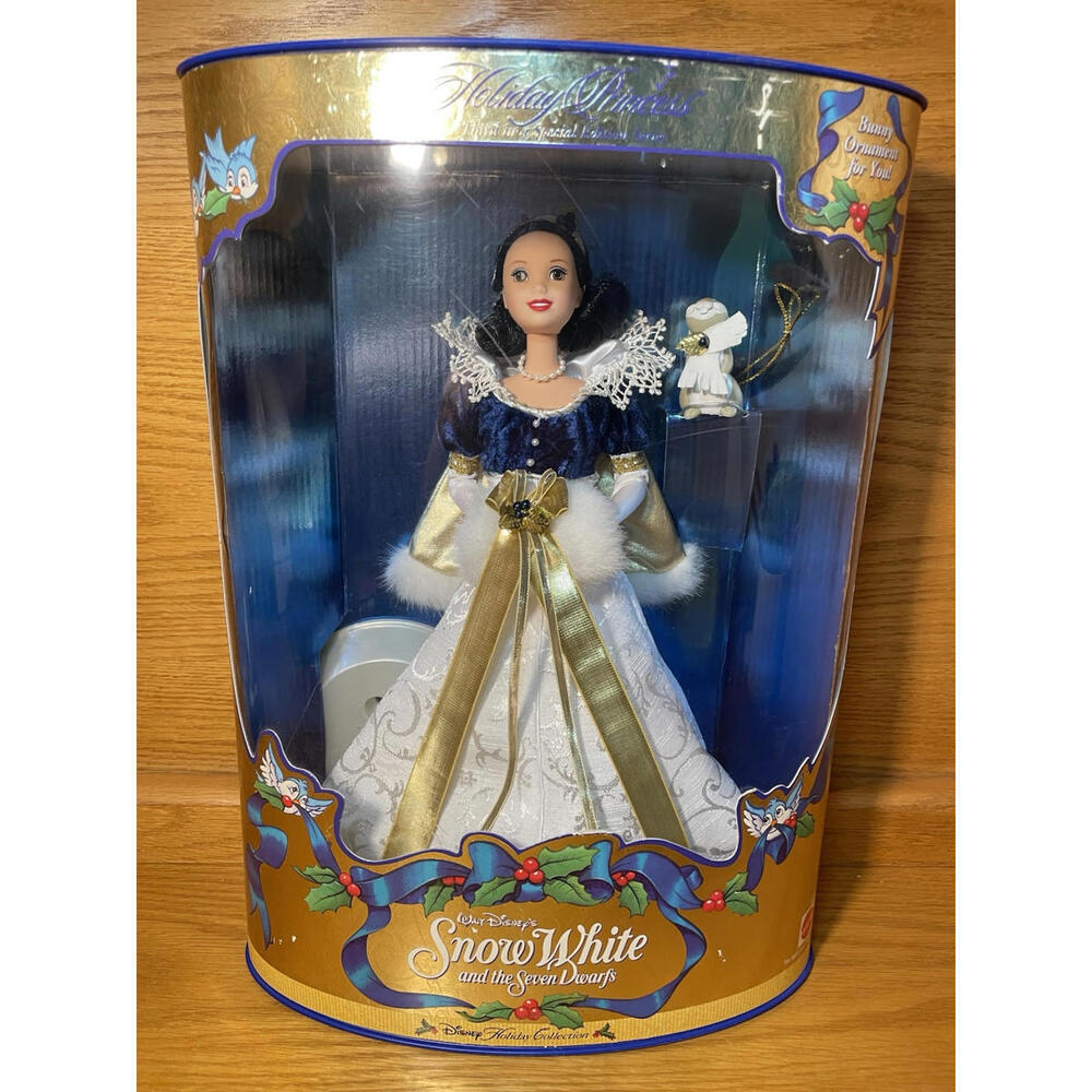 Disney Holiday Princess Snow White Barbie Doll Mattel 1998 BNIB NRFB Vintage New